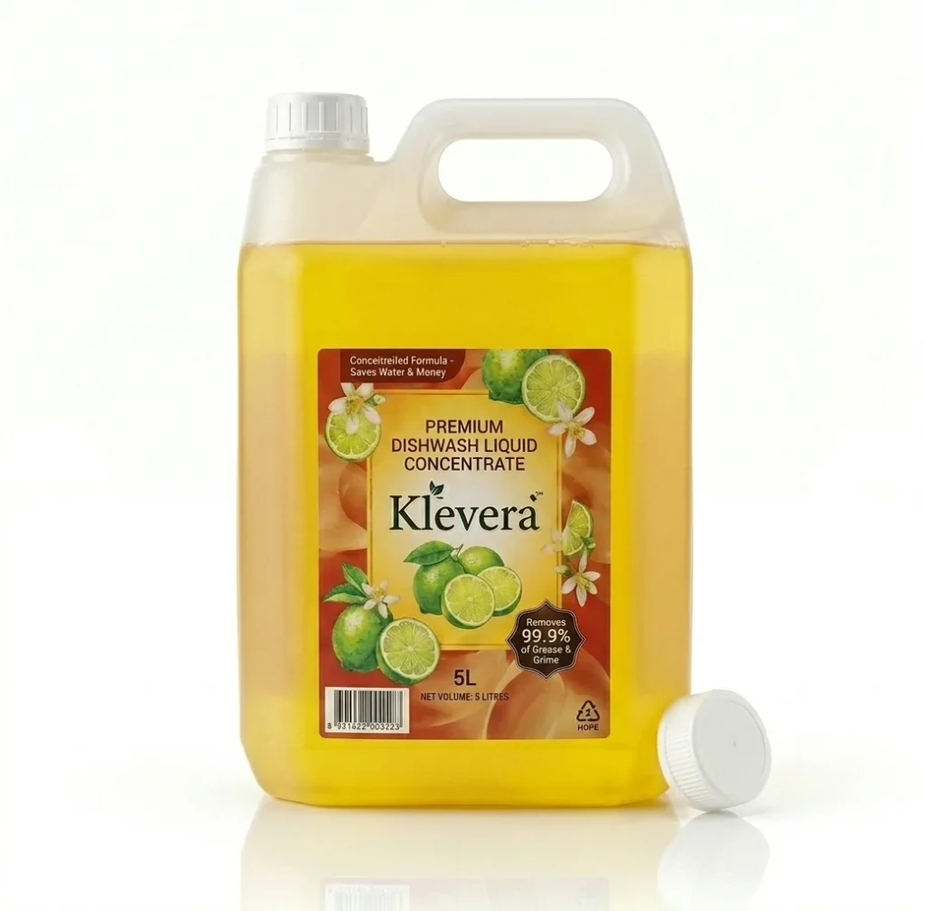 Klevera dishwash liquid 5litre concentrate